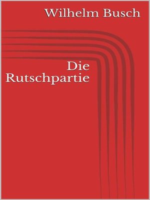 cover image of Die Rutschpartie
